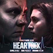 Heartsick showing closeups of lead actors Camilla Wolf Bodin and Gaia Passaler